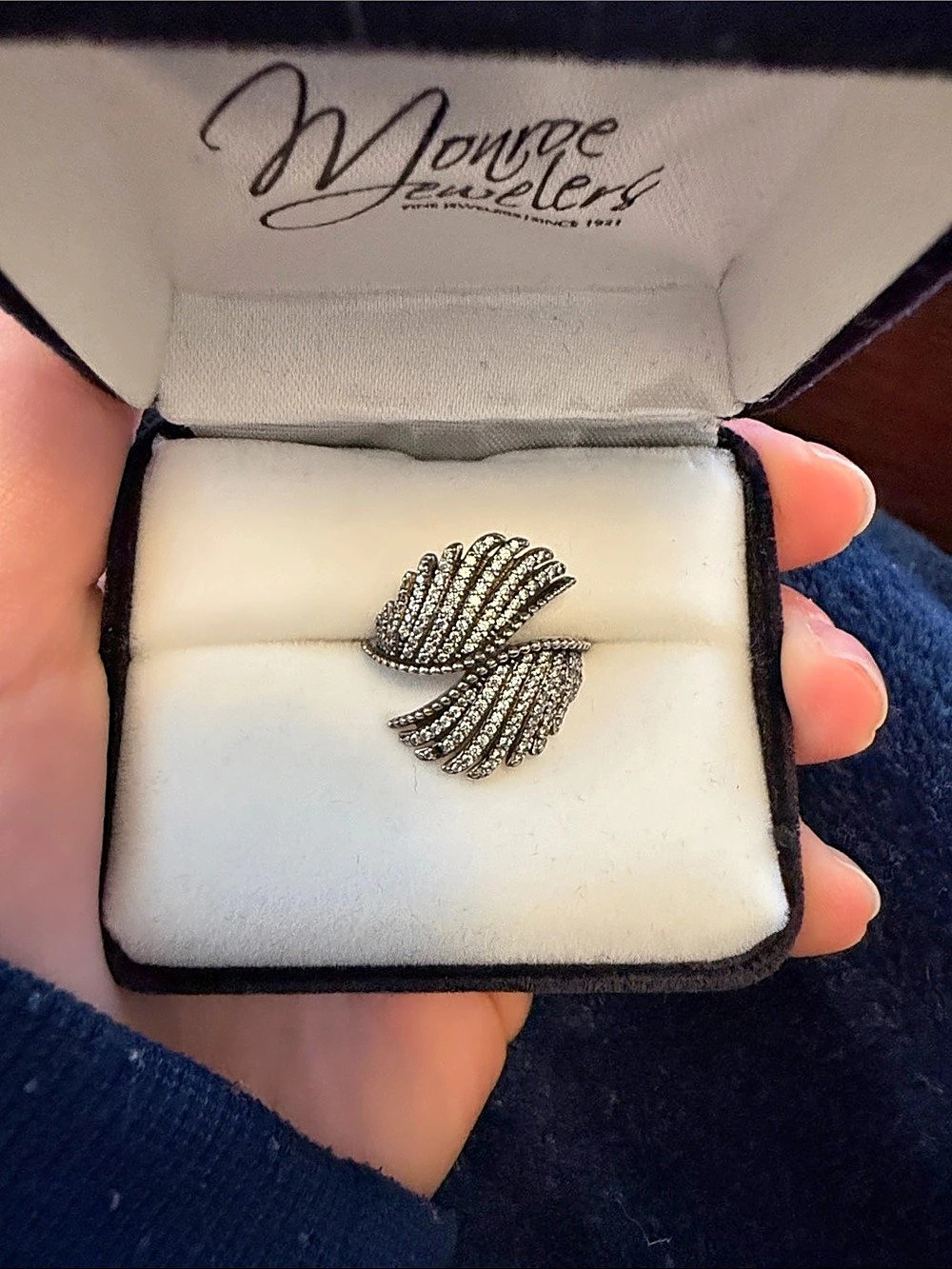Statement Silver-Tone Ring